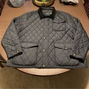 NWT Polo Ralph Lauren Quilted Jacket Men's 4x Blue Corduroy $328